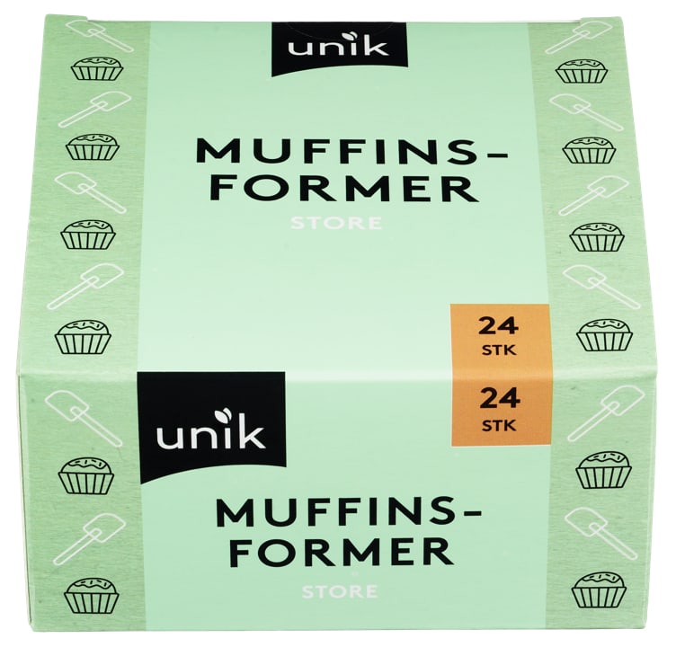 Muffinsform Store 12x24 stk Unil(x)