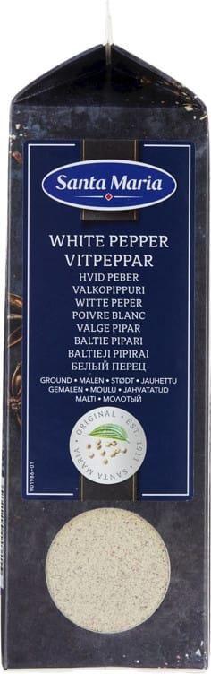 Hvit pepper malt 500gr Santa Maria(x)