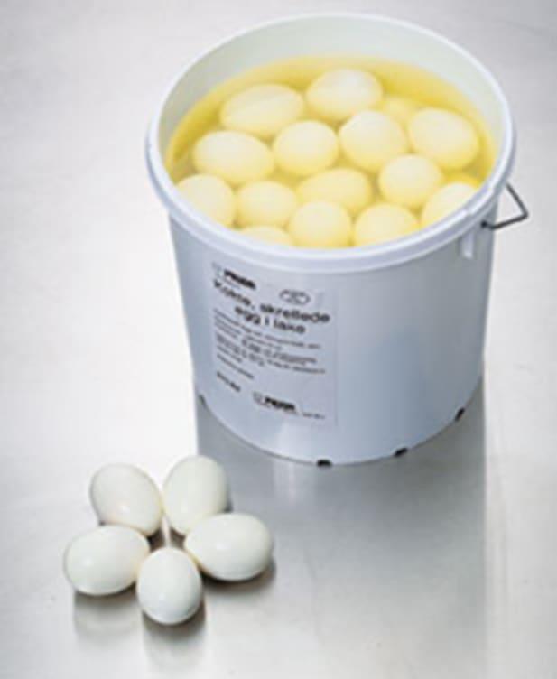 Egg kokt skrelte ca 70 stk 3,7kg Nortura(x)