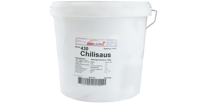 Chilisaus 5 kg Kanda(x)