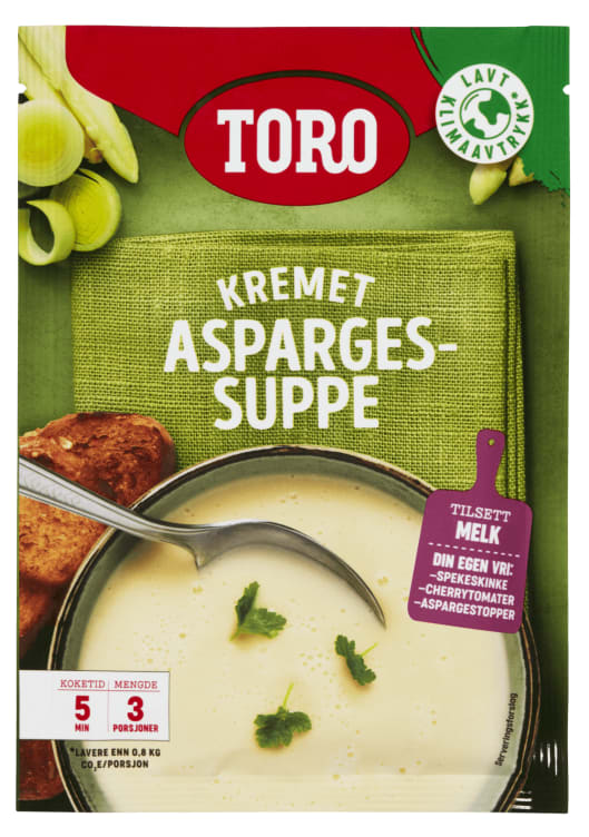 Aspargessuppe Kremet Toro 24 poser(x)