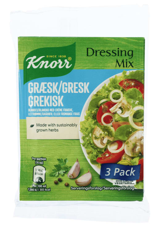 Gresk Dressing mix 12x3-pk Knorr(x)