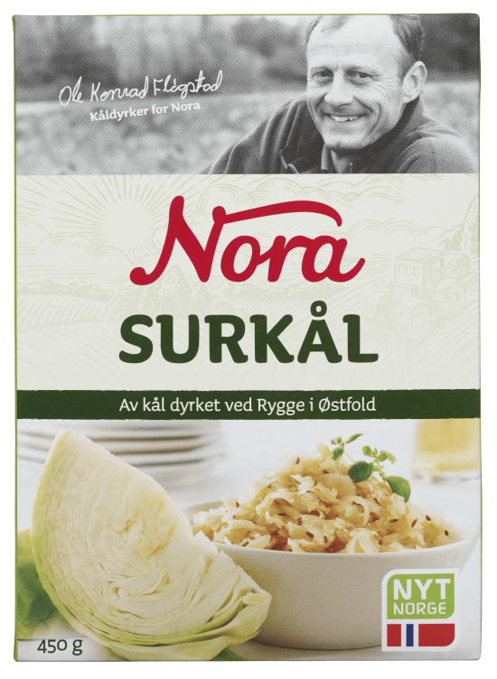 Surkål 450 gr Nora