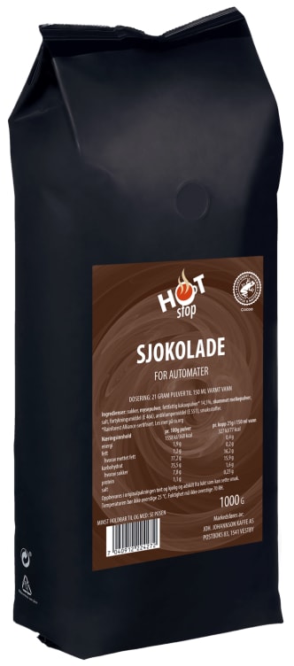 Hot Stop Sjokoladepulver 10x1kg(x)