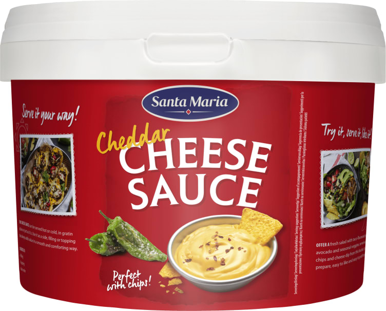 Cheddar cheese saus 3kg Sp Santa Maria