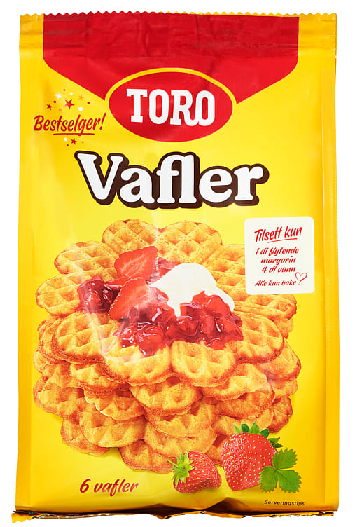 Vafler Mix  8x 246g Toro