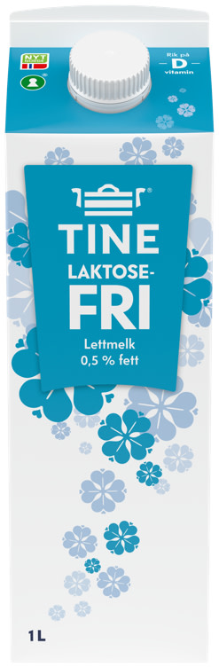 Tine Laktosefri Lettmelk 0,5% 1ltr(x)