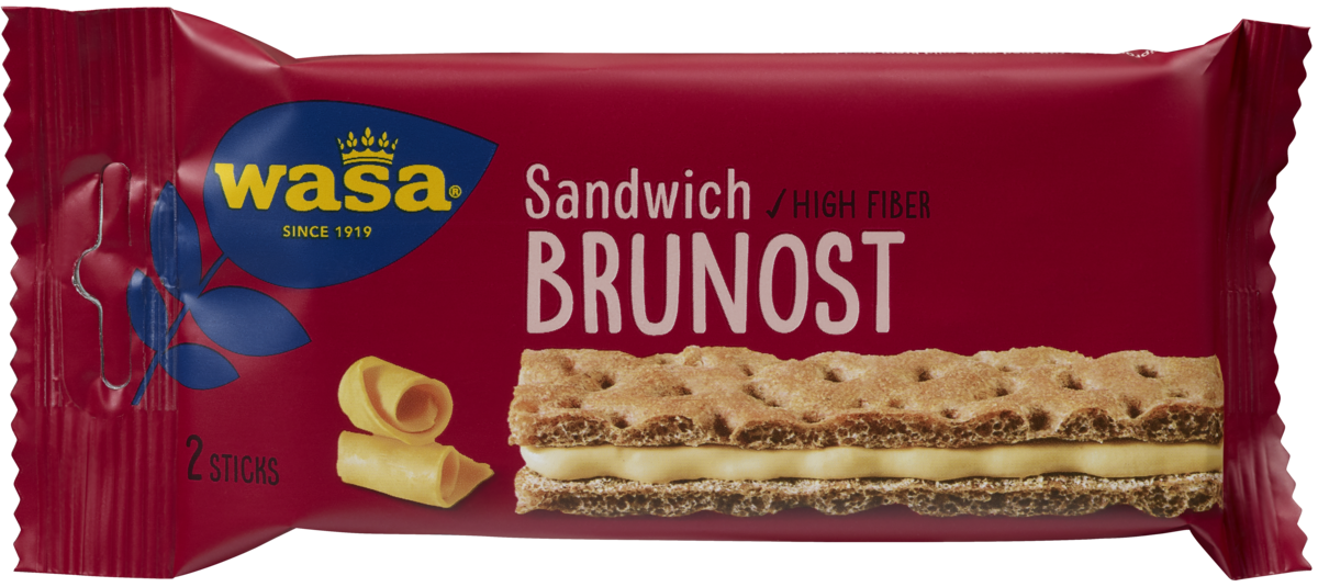 Sandwich brunost 24x36gr Wasa(x)