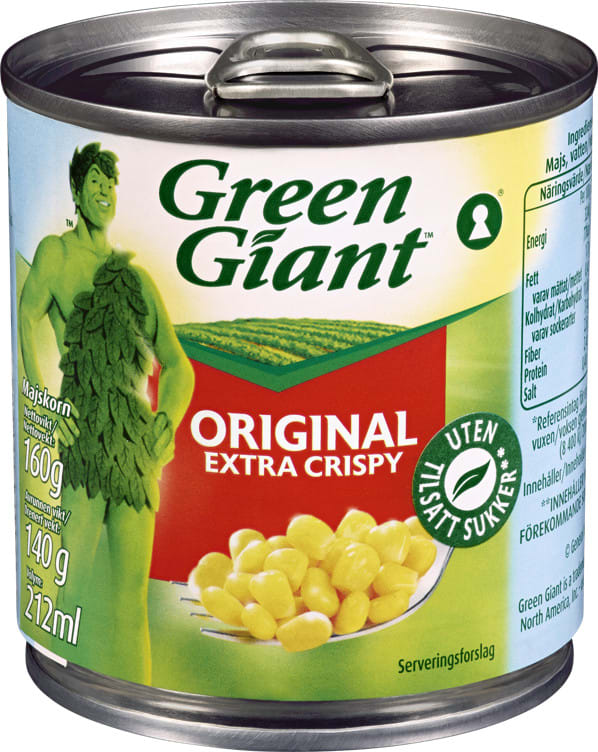Mais extra crispy Green Giant 12x160g