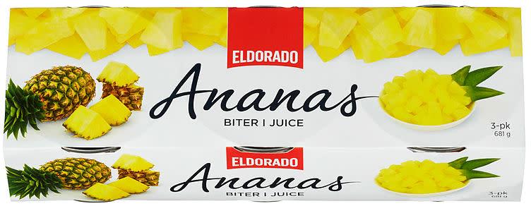 Ananas biter 24x227gr Eldorado(8x3pk)