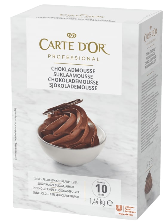 Sjokolademousse Carte D'or 1.44 kg(x)