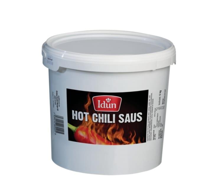 Chilisaus Hot 5kg Idun(x)