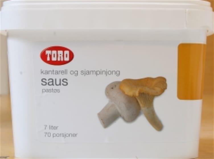 Kantarell&Champignonsaus pasta 2x830 gr Toro