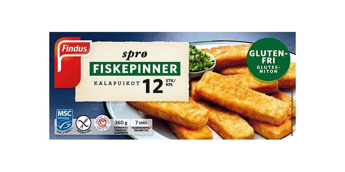 Fiskepinner Glutenfri 12x360g Findus (x)