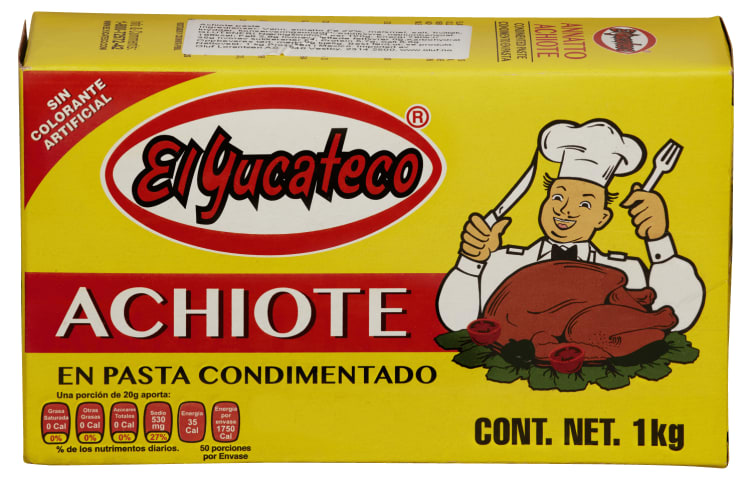 Achiote Paste 1kg El Yucateco oluf L. (x)
