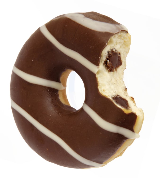 Donut filled choco 48x67g Baxt(x)