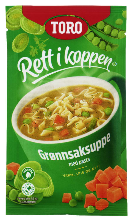 R.I.K.Grønnsakssuppe m/pasta 20x20 gr(x)