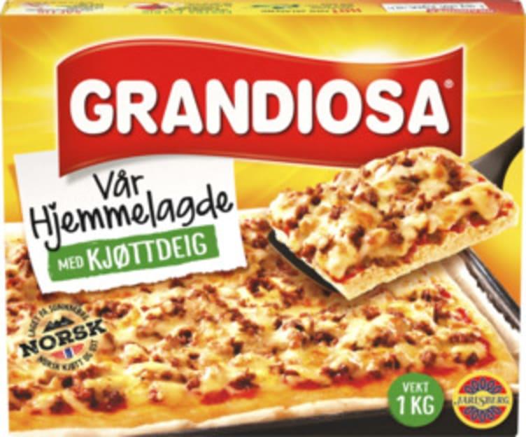 Pizza Grandiosa Hj.laget Kjøttdeig 6x1kg(x)