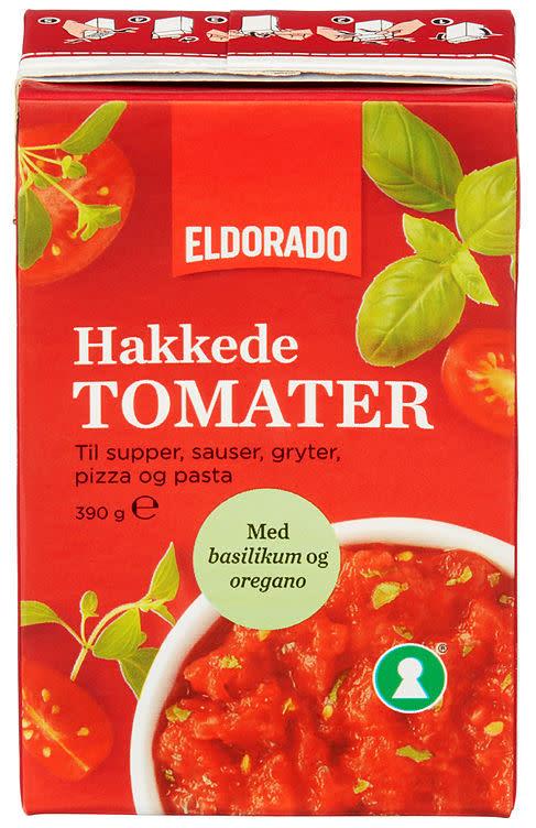 Tomater m/urter hakkede 16x390g Eldorado(x)