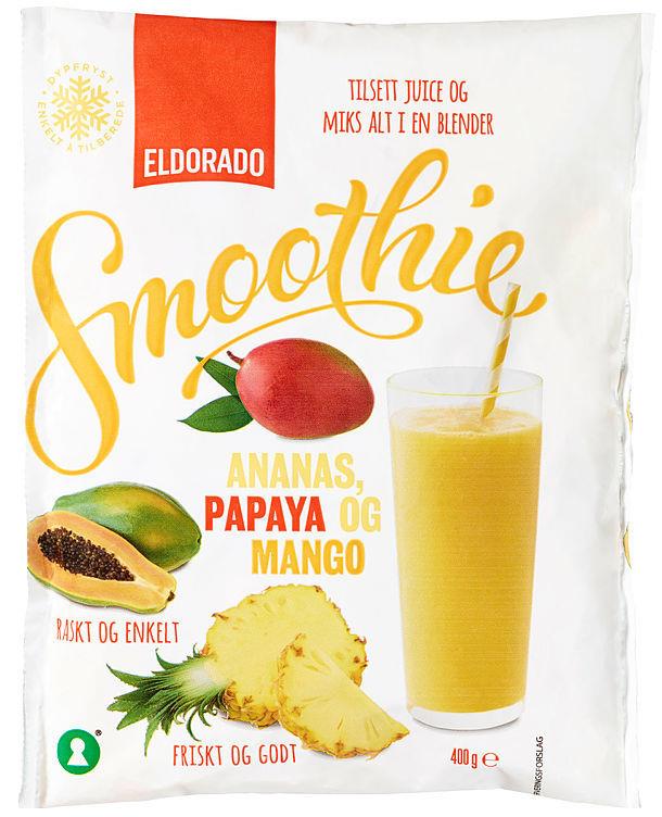 Smoothie Mix Gul Ananas/mango/pap10x400g Unil