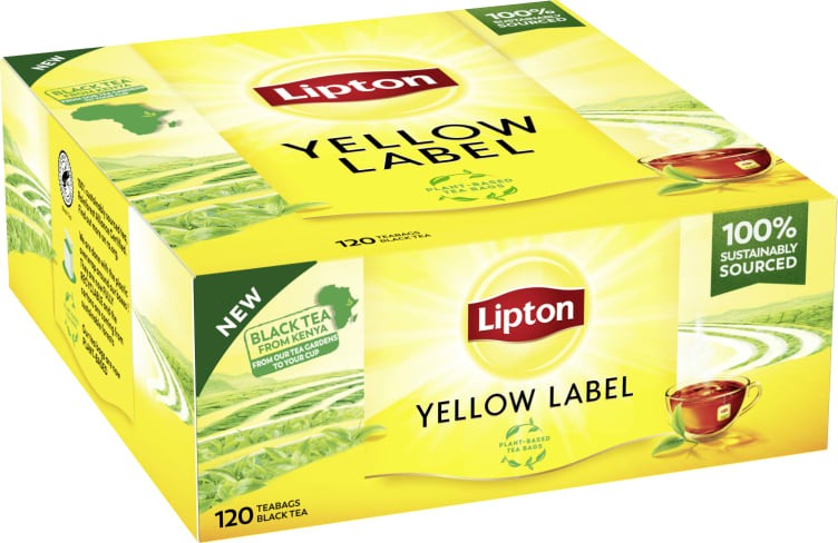 Lipton Yellow label 100 poser