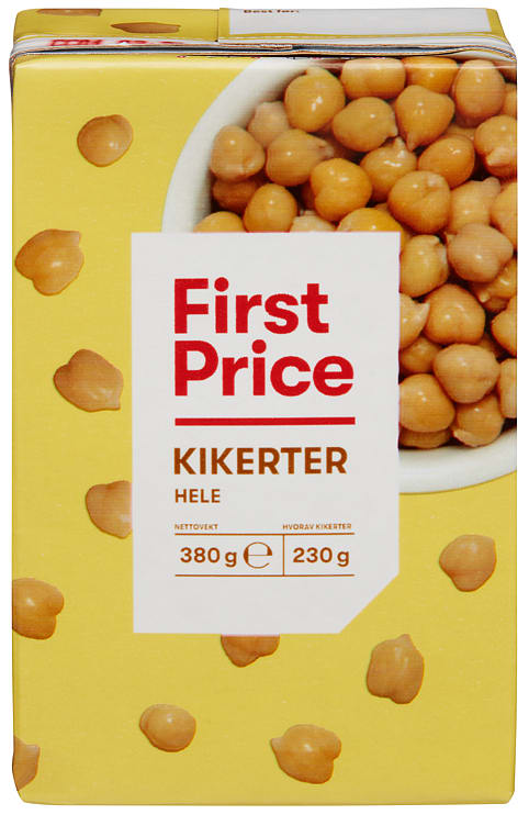 Kikerter 16x380g First Price