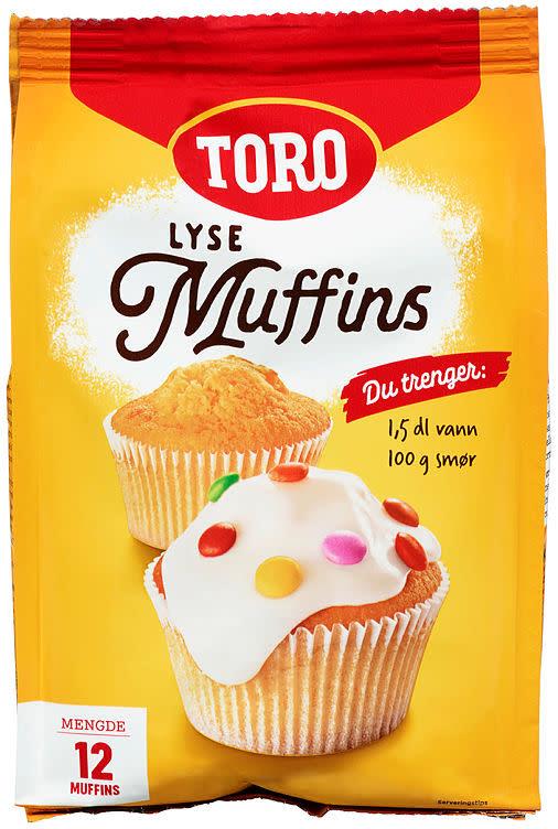 Muffinsmix lys 6x331gr Toro(x)