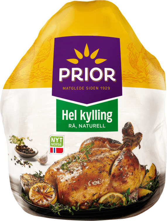 Kylling Hel 1,5-2 kg 4X1,75kg Nortura (x)