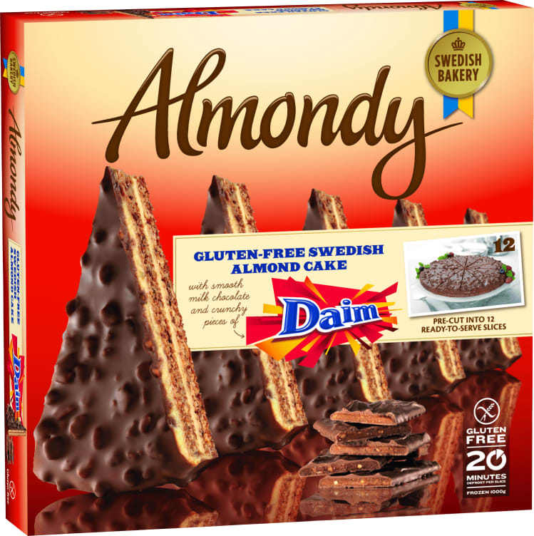 Mandelkake Daim 6x1000g(x) Almondy