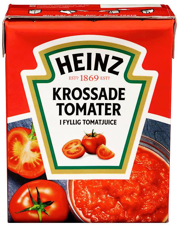 Tomater Hakkede 16x390gr Heinz(x)