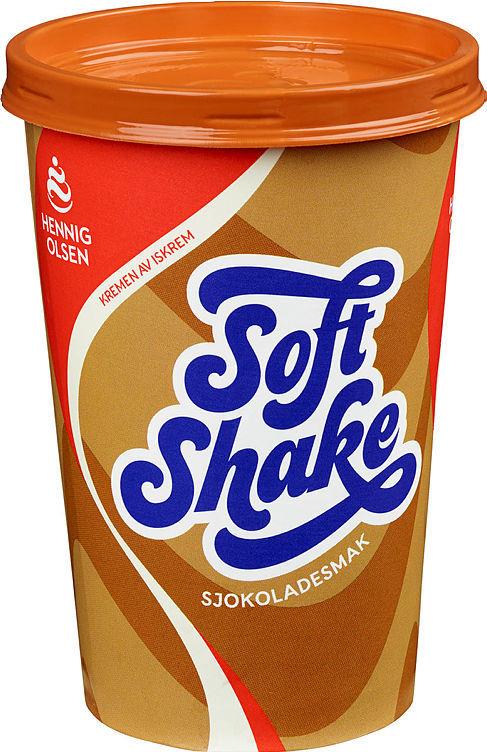 Soft shake Sjokolade 8x250ml Hennig Olsen(x)