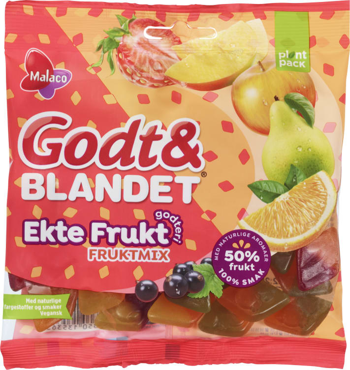 Godt&Blandet Fruktmix 140g 28 stk(x)