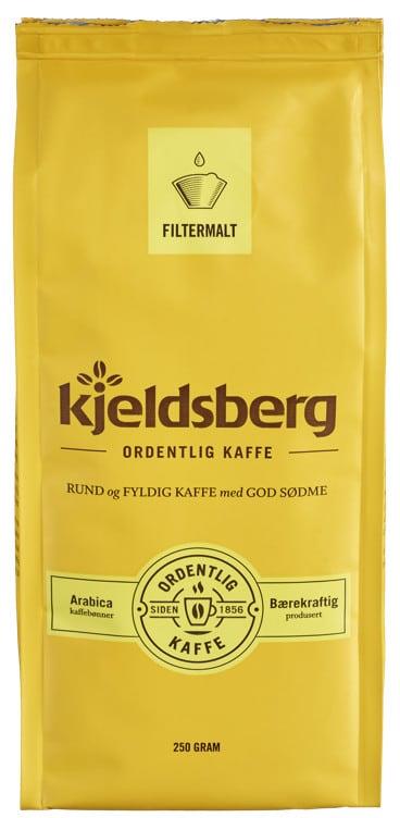 Kjeldsberg Kaffe filtermalt 24x250gr(x)