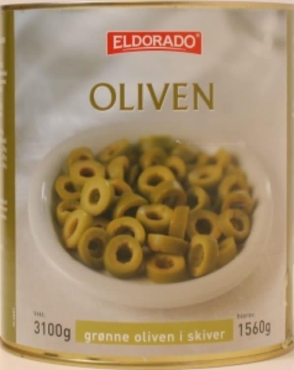 Oliven skivet grønne 3x3100 g(x)