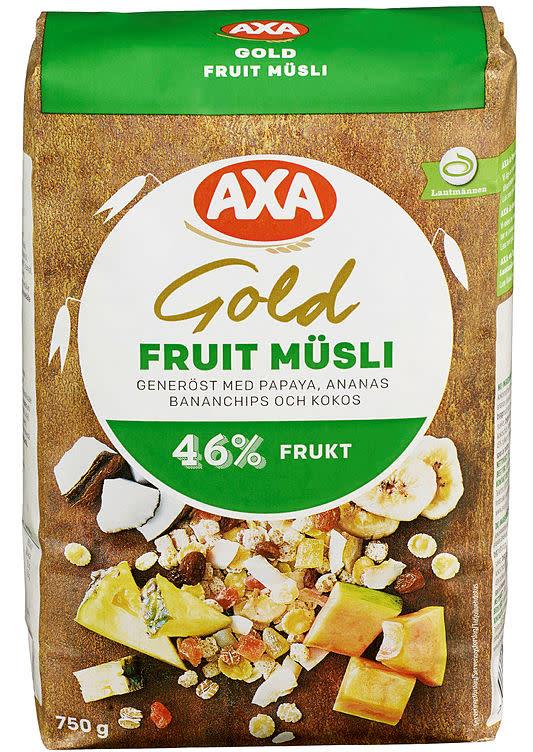 Musli Frukt Gold 8x750gr Axa(x)