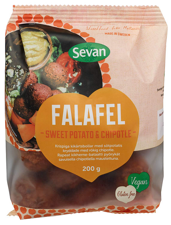 Falaffel fersk sweet potato&cipotle 6x200g(x)