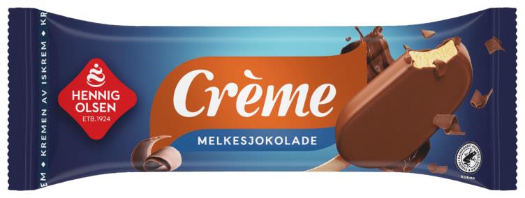 Creme Melkesjokolade 24x110ml Hennig Olsen(x)