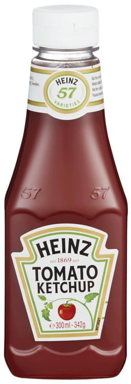 Tomatketchup 10x342 gr Heinz(x)