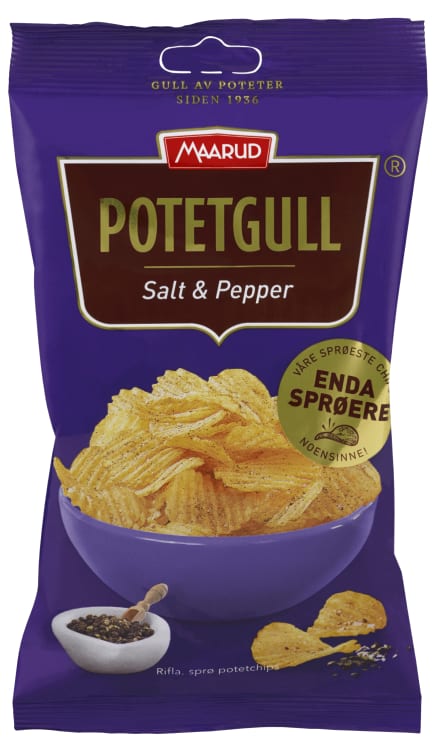 Potetgull salt&pepper 20x40 gr(x) Maarud