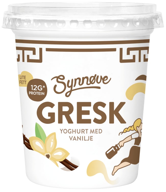 Yoghurt Gresk vanilje 6x350g Synnøve F.(x)