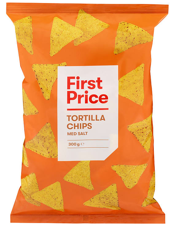 Tortilla chips First price 15x300g