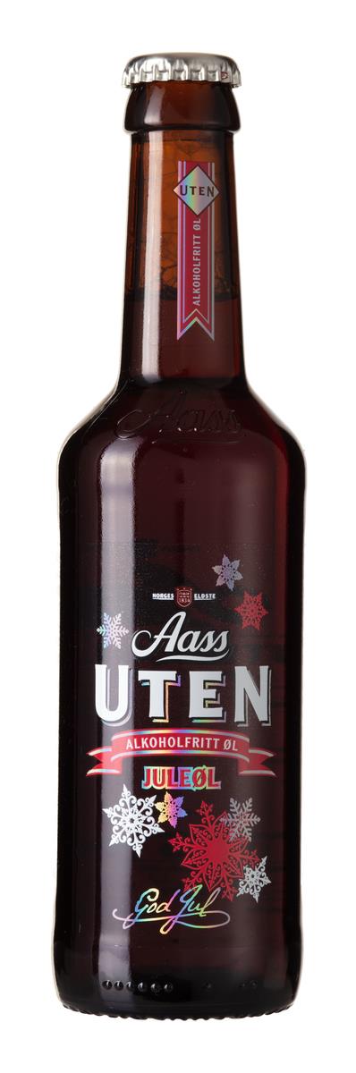 Aass Juleøl UTEN 24x0,33 Flaske***
