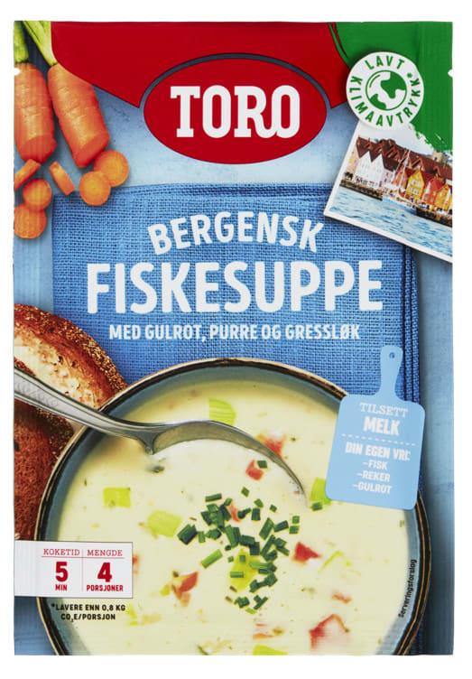 Fiskesuppe Bergensk 16x81gr Toro***