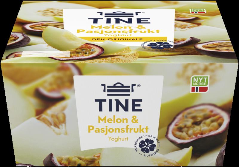 Tine Yoghurt melon 6x4x150gr(x)