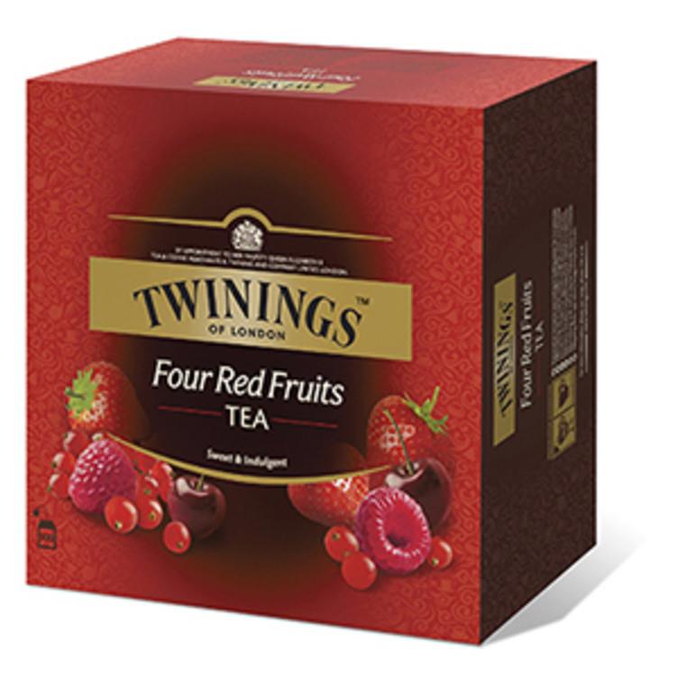 Fire røde frukter te 100 stk Twinings