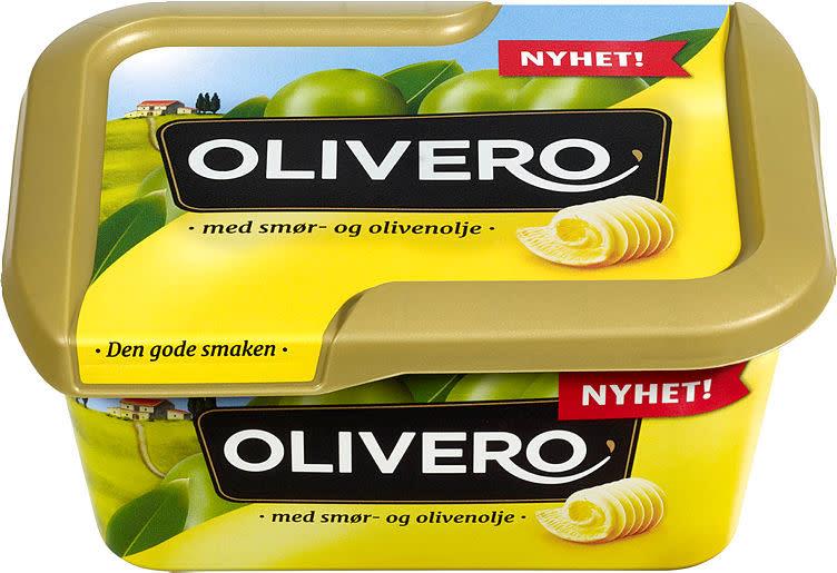 Olivero Smør&olivenolje 18x400gr Mills(x)