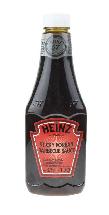 BBQ Sauce Sticky Korean Heinz 6x875***