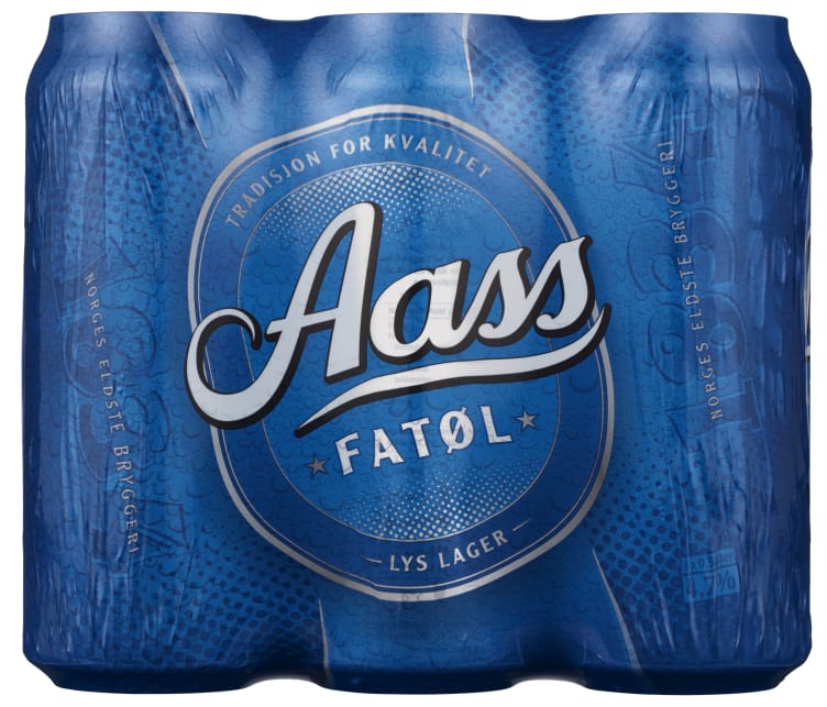 Aass Fatøl 0.5 ltr 6pk x 4
