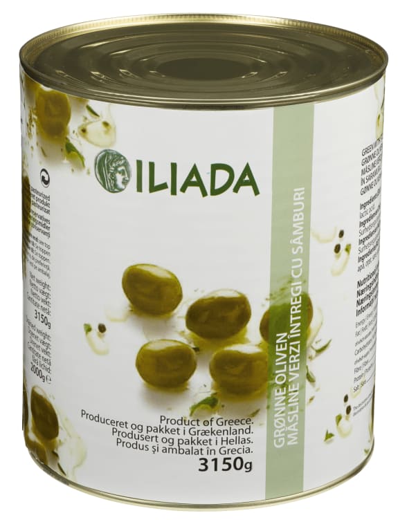 Oliven Grønne 3,15kg lliada Oluf L (x)