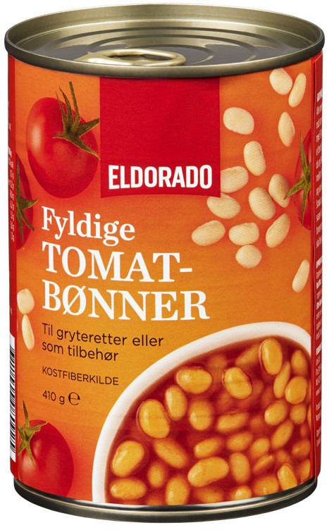 Tomatbønner 12x425gr Eldorado